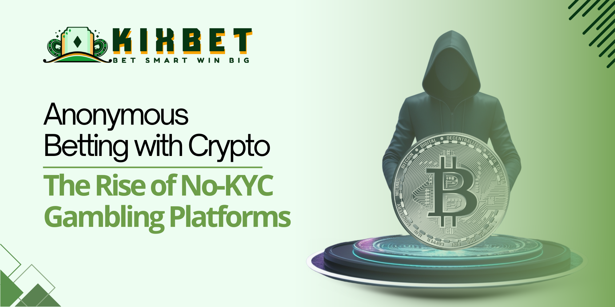 Anonymous Betting with Crypto: The Rise of No-KYC Gambling Platforms