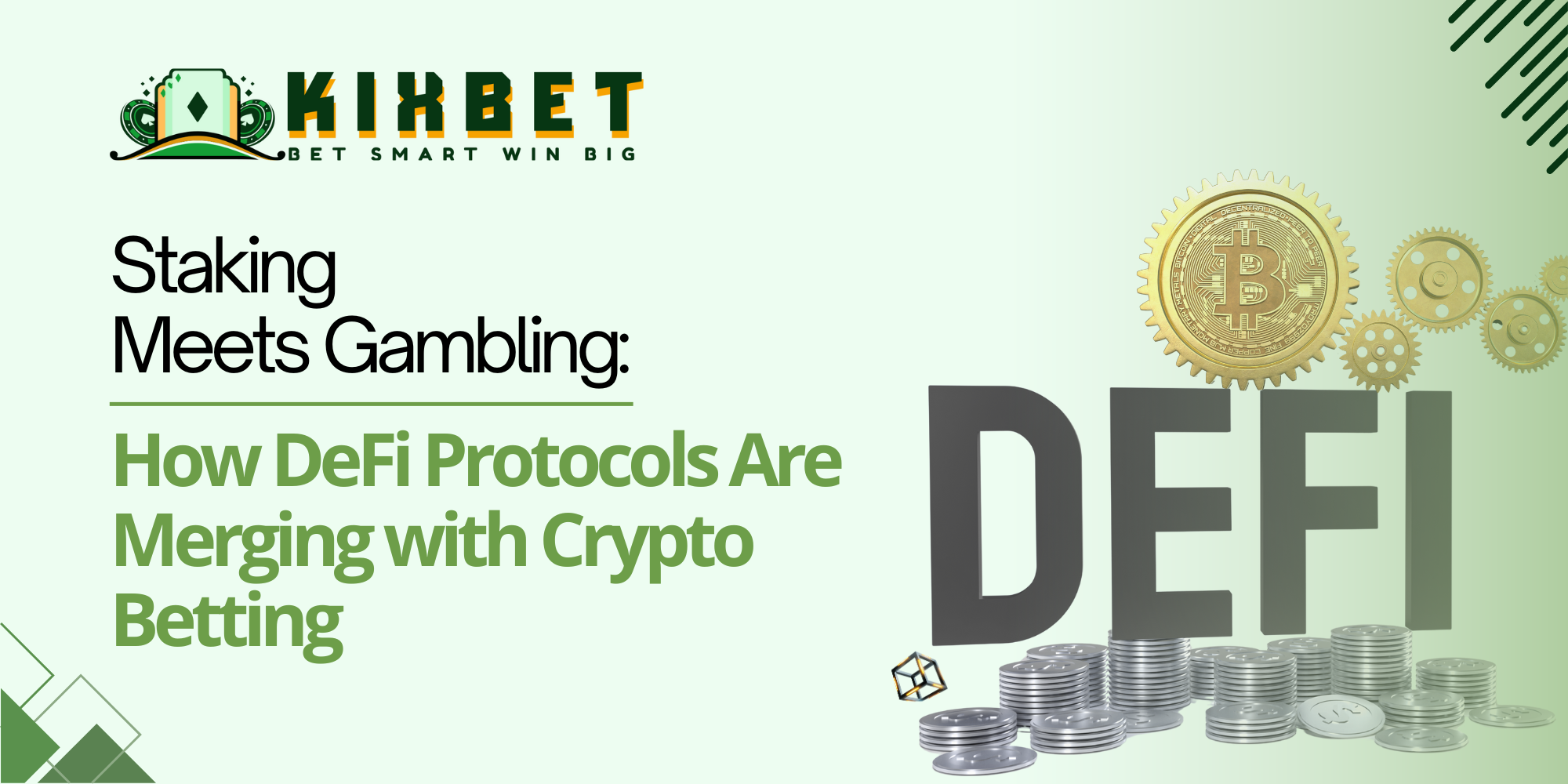 Staking Meets Gambling: How DeFi Protocols Are Merging with Crypto Betting