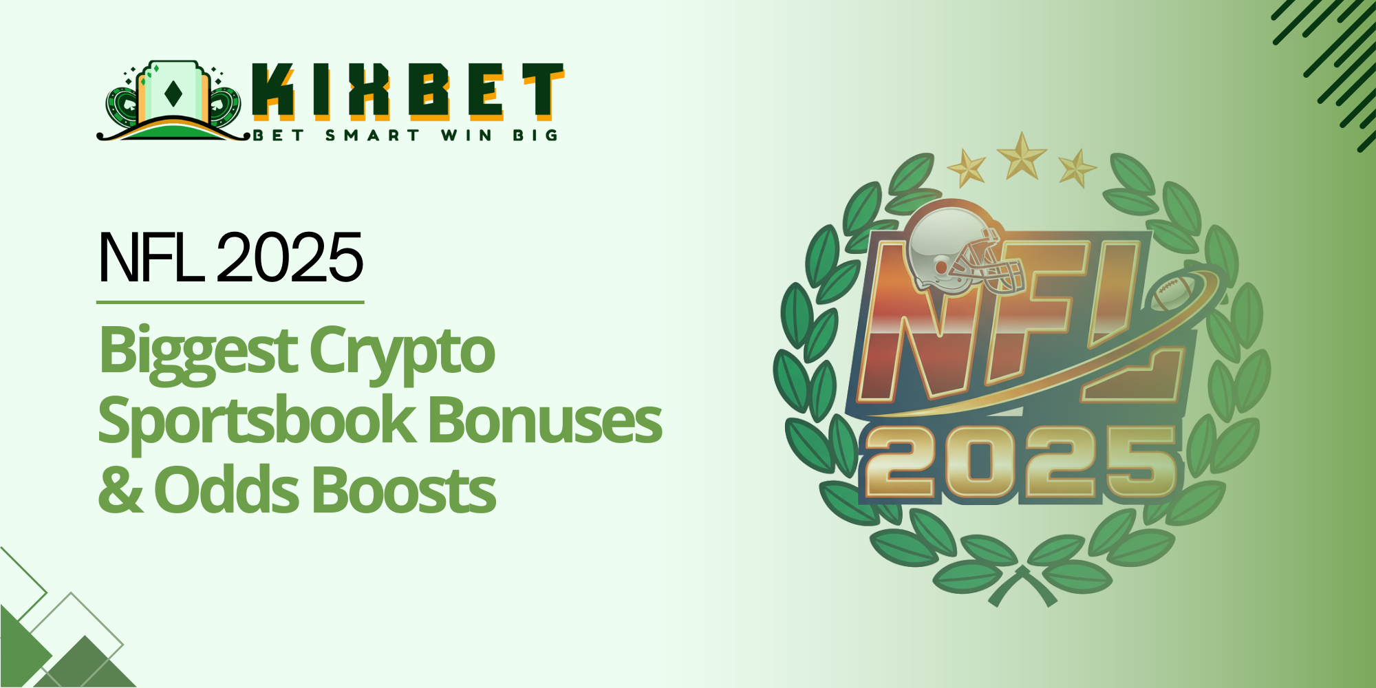 NFL 2025: Biggest Crypto Sportsbook Bonuses & Odds Boosts