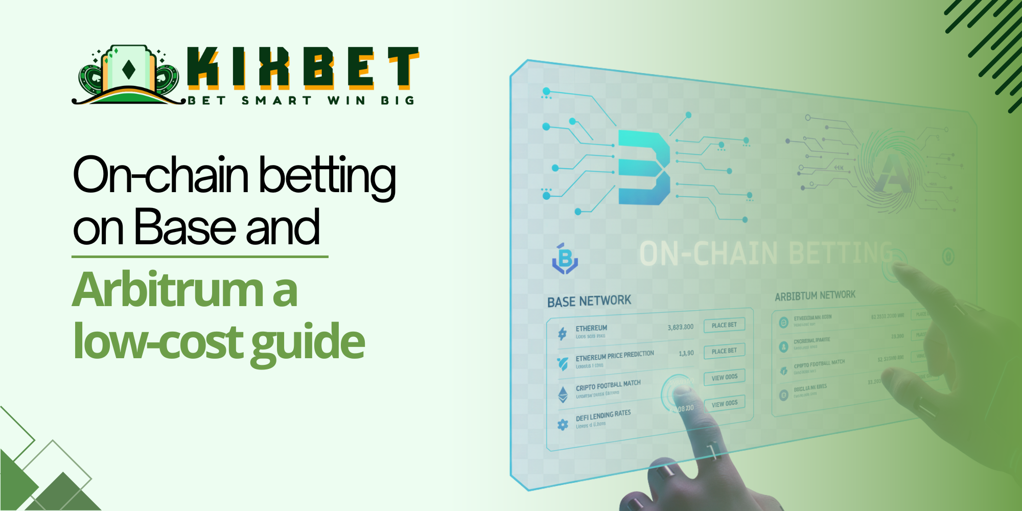 On-chain betting on Base and Arbitrum a low-cost guide