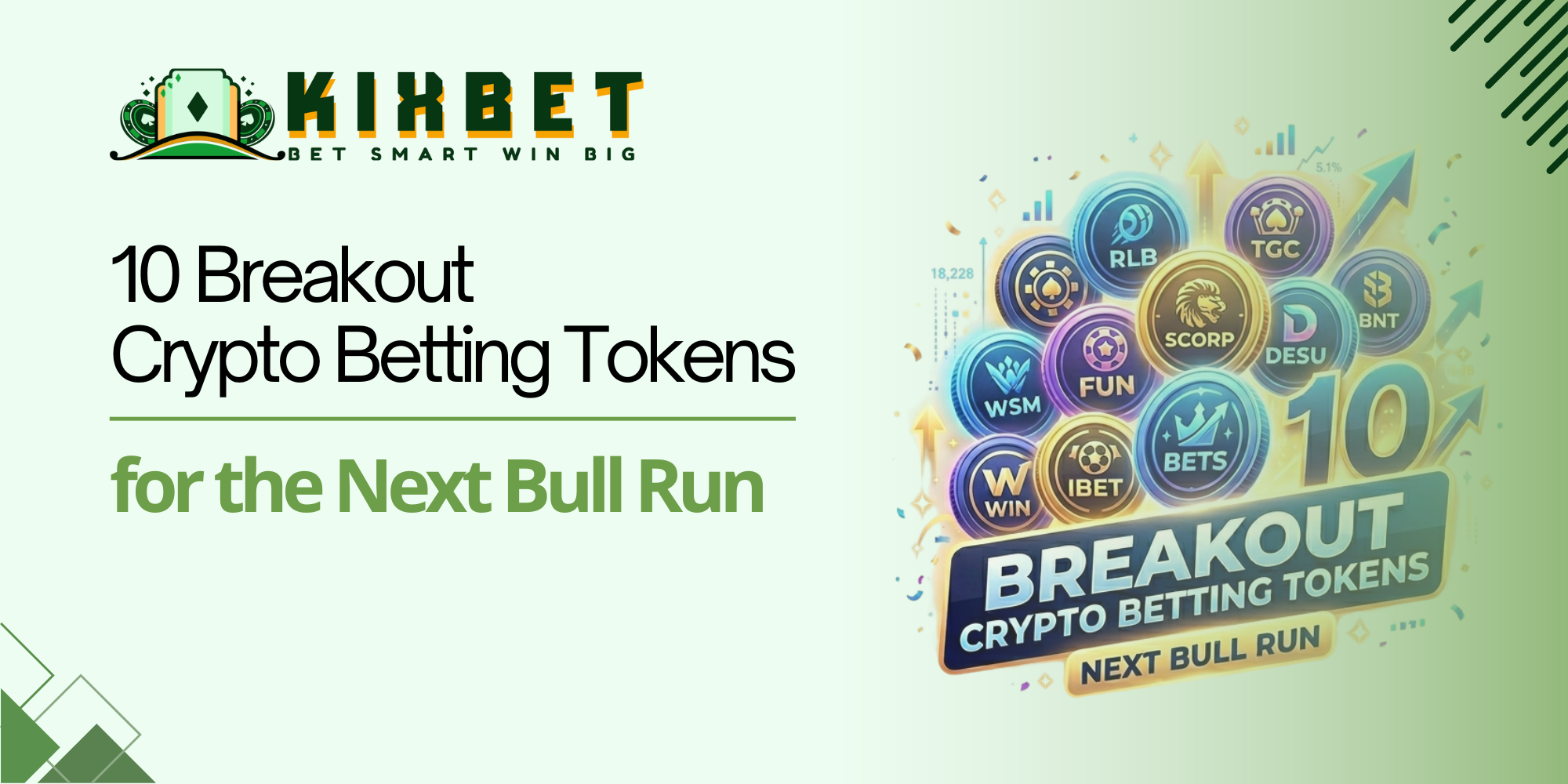 10 Breakout Crypto Betting Tokens for the Next Bull Run
