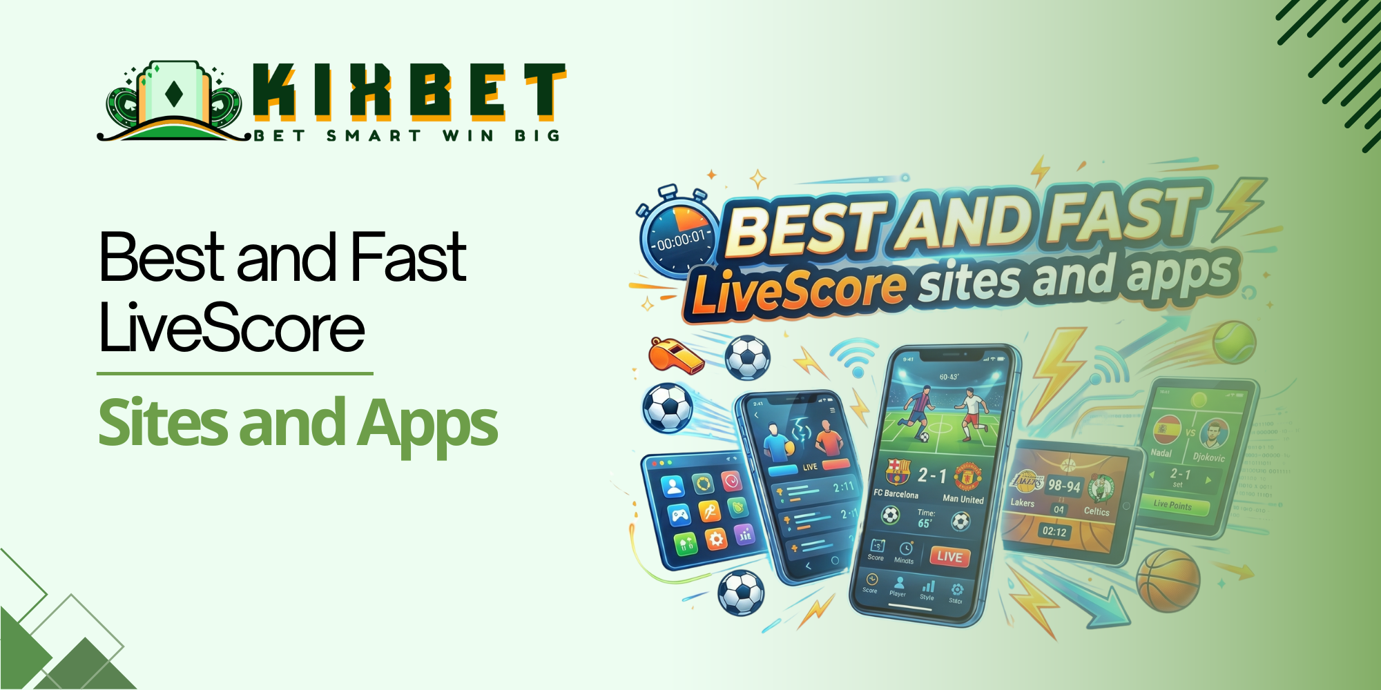 Best and Fast LiveScore Sites and Apps