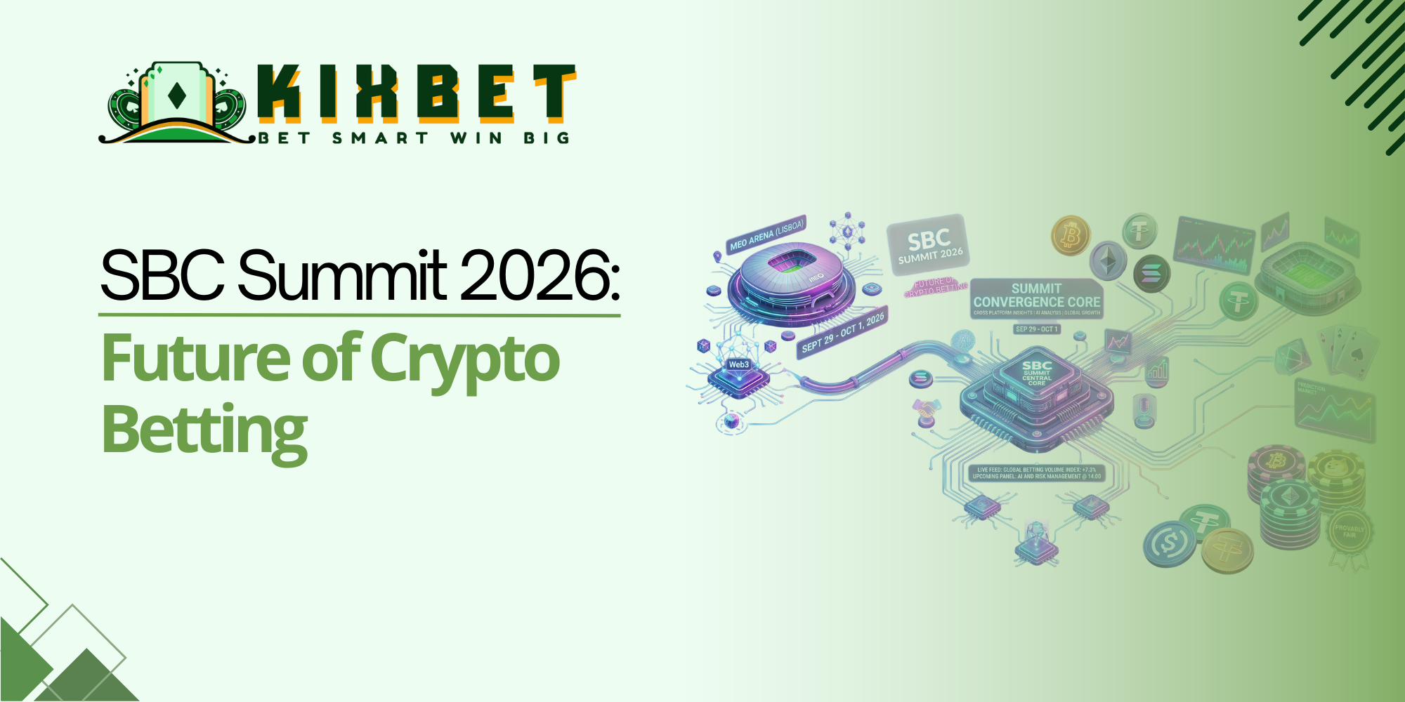 SBC Summit 2026: Future of Crypto Betting